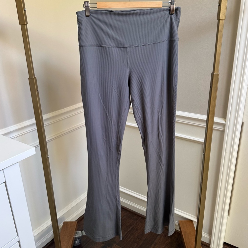 lululemon Align High Rise Ribbed Mini- Flare Pant Regular - Picture 2 of 6